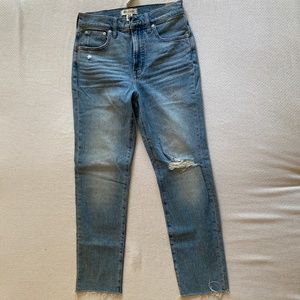 NWT - Madewell The Perfect Vintage Jean